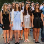 01.09.2015. Rozpoczęcie roku szkolnego w Zespole Szkół Ogólnokształcących nr 16 im.  Janusza Kusocińskiego w Kielcach / Kamil Król / Radio Kielce