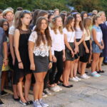 01.09.2015. Rozpoczęcie roku szkolnego w Zespole Szkół Ogólnokształcących nr 16 im.  Janusza Kusocińskiego w Kielcach / Kamil Król / Radio Kielce