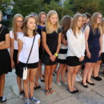 01.09.2015. Rozpoczęcie roku szkolnego w Zespole Szkół Ogólnokształcących nr 16 im.  Janusza Kusocińskiego w Kielcach / Kamil Król / Radio Kielce