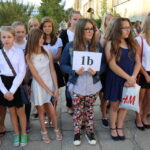 01.09.2015. Rozpoczęcie roku szkolnego w Zespole Szkół Ogólnokształcących nr 16 im.  Janusza Kusocińskiego w Kielcach / Kamil Król / Radio Kielce