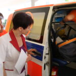 01.09.2015. Pacjenci szpitalika dziecięcego w Kielcach zostali przeniesieni do nowej siedziby przy ul. Grunwaldzkiej / Kamil Król / Radio Kielce