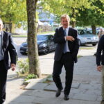 08.09.2015. Otwarcie Ośrodka "Kibice Razem" na kieleckim Czarnowie. W uroczystości uczestniczył prezes PZPN Zbigniew Boniek (w środku) / Kamil Król / Radio Kielce