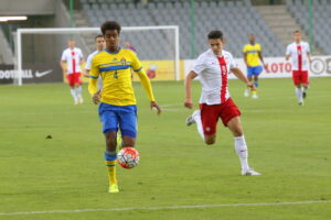 08.09.2015. Towarzyski mecz reprezentacji U-21 Polska-Szwecja / Kamil Król / Radio Kielce