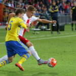 08.09.2015. Towarzyski mecz reprezentacji U-21 Polska-Szwecja / Kamil Król / Radio Kielce