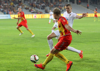 02.09.2015. 7. kolejka T-Mobile Ekstraklasy Korona Kielce - Pogoń Szczecin / Radio Kielce
