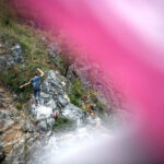 25.9.2015 Kielce. Kadzielnia Sport Festiwal 2015. Pokaz highline / Wojciech Habdas / Radio Kielce