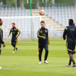 7.9.2015 Kielce. Trening młodzieżowej reprezentacji Szwecji przed meczem z Polską. / Wojciech Habdas / Radio Kielce