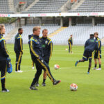 7.9.2015 Kielce. Trening młodzieżowej reprezentacji Szwecji przed meczem z Polską. / Wojciech Habdas / Radio Kielce