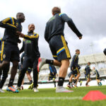 7.9.2015 Kielce. Trening młodzieżowej reprezentacji Szwecji przed meczem z Polską. / Wojciech Habdas / Radio Kielce