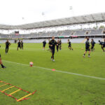 7.9.2015 Kielce. Trening młodzieżowej reprezentacji Szwecji przed meczem z Polską. / Wojciech Habdas / Radio Kielce