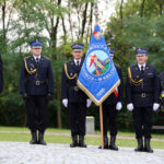 11.9.2015 Kielce. Rocznica zamachów 11 września 2001 przed pomnikiem Homo Homini / Wojciech Habdas / Radio Kielce