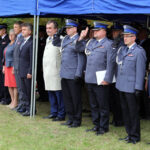 11.9.2015 Kielce. Rocznica zamachów 11 września 2001 przed pomnikiem Homo Homini / Wojciech Habdas / Radio Kielce