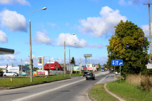 28.9.2015 Kielce. Droga Krajowa 74 (ul. Łódzka) / Wojciech Habdas / Radio Kielce