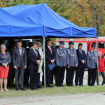 11.9.2015 Kielce. Rocznica zamachów 11 września 2001 przed pomnikiem Homo Homini / Wojciech Habdas / Radio Kielce