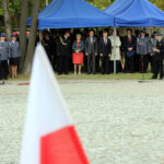 11.9.2015 Kielce. Rocznica zamachów 11 września 2001 przed pomnikiem Homo Homini / Wojciech Habdas / Radio Kielce