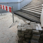 17.9.2015 Kielce. Trwają prace przy uszczelnieniu  tunelu pod rondem Herlinga - Grudzińskiego. / Wojciech Habdas / Radio Kielce