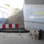 17.9.2015 Kielce. Trwają prace przy uszczelnieniu  tunelu pod rondem Herlinga - Grudzińskiego. / Wojciech Habdas / Radio Kielce