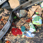 3.9.2015 Cedzyna. Wypadek na obwodnicy. / Wojciech Habdas / Radio Kielce