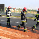 3.9.2015 Cedzyna. Wypadek na obwodnicy. / Wojciech Habdas / Radio Kielce