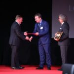 04.09.2015. Prezydent RP Andrzej Duda podczas wręczenia nagród Defendery / Wojciech Habdas / Radio Kielce