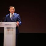 04.09.2015. Prezydent RP Andrzej Duda podczas wręczenia nagród Defendery / Wojciech Habdas / Radio Kielce