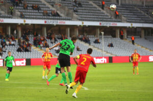 21.9.2015 Kielce. Mecz Korona Kielce - Górnik Łęczna / Wojciech Habdas / Radio Kielce