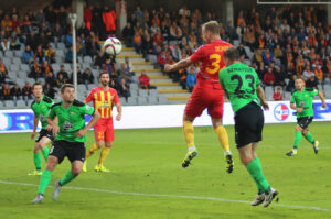 21.9.2015 Kielce. Mecz Korona Kielce - Górnik Łęczna / Wojciech Habdas / Radio Kielce