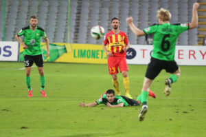 21.9.2015 Kielce. Mecz Korona Kielce - Górnik Łęczna / Wojciech Habdas / Radio Kielce