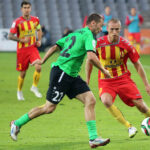 21.9.2015 Kielce. Mecz Korona Kielce - Górnik Łęczna / Wojciech Habdas / Radio Kielce