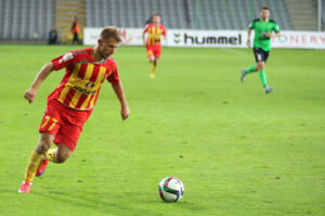 21.9.2015 Kielce. Mecz Korona Kielce - Górnik Łęczna / Wojciech Habdas / Radio Kielce