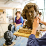 24.9.2015 Kielce. Pracownie Zespołu Państwowych Szkół Sztuk Plastycznych w Kielcach. / Wojciech Habdas / Radio Kielce