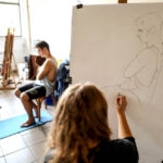 24.9.2015 Kielce. Pracownie Zespołu Państwowych Szkół Sztuk Plastycznych w Kielcach. / Wojciech Habdas / Radio Kielce