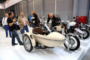 Romet model 400 Classic na Bike Expo / Wojciech Habdas / Radio Kielce
