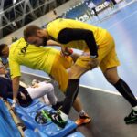 20.09.2015 Szeged. Przed meczem MOL Pick Szeged - Vive Tauron Kielce / Jarosław Dragan / Radio Kielce