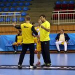 20.09.2015 Szeged. Przed meczem MOL Pick Szeged - Vive Tauron Kielce / Jarosław Dragan / Radio Kielce
