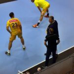 20.09.2015 Szeged. Przed meczem MOL Pick Szeged - Vive Tauron Kielce / Jarosław Dragan / Radio Kielce