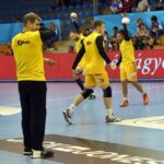 20.09.2015 Szeged. Przed meczem MOL Pick Szeged - Vive Tauron Kielce / Jarosław Dragan / Radio Kielce