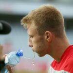 07.09.2015 Kielce. Trening młodzieżowej reprezentacji Polski przed meczem ze Szwecją. / Stanisław Blinstrub / Radio Kielce