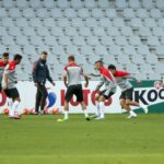 07.09.2015 Kielce. Trening młodzieżowej reprezentacji Polski przed meczem ze Szwecją. / Stanisław Blinstrub / Radio Kielce