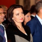 25.10.2015 Kielce. WDK. Ogłoszenie wyników wyborów w sztabie PO. Marzena Okła-Drewnowicz / Stanisław Blinstrub / Radio Kielce