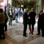 Uśmiech seniora w WDK (8 października 2015 r.) / Piotr Michalski / Radio Kielce