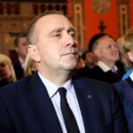 25.10.2015 Kielce. WDK. Ogłoszenie wyników wyborów w sztabie PO. Grzegorz Schetyna / Stanisław Blinstrub / Radio Kielce