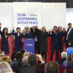 Premier Ewa Kopacz z wizytą w Kielcach (23 października 2015 r.) / Piotr Michalski / Radio Kielce