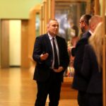 25.10.2015 Kielce. WDK. Ogłoszenie wyników wyborów w sztabie PO. Grzegorz Schetyna / Stanisław Blinstrub / Radio Kielce