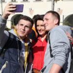 Konferencja PO na kieleckim Rynku (2 października 2015 r.) / Piotr Michalski / Radio Kielce