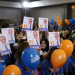 Premier Ewa Kopacz z wizytą w Kielcach (23 października 2015 r.) / Piotr Michalski / Radio Kielce