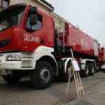 Sprzęt strażacki na kieleckim Rynku (21 października 2015 r.) / Piotr Michalski / Radio Kielce