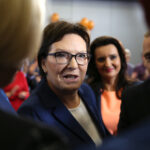 Premier Ewa Kopacz z wizytą w Kielcach (23 października 2015 r.) / Piotr Michalski / Radio Kielce