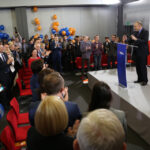 Premier Ewa Kopacz z wizytą w Kielcach (23 października 2015 r.) / Piotr Michalski / Radio Kielce