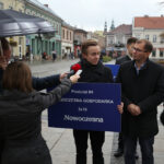 Konferencja Nowoczesnej na kieleckim Rynku (23 października 2015 r.) / Piotr Michalski / Radio Kielce